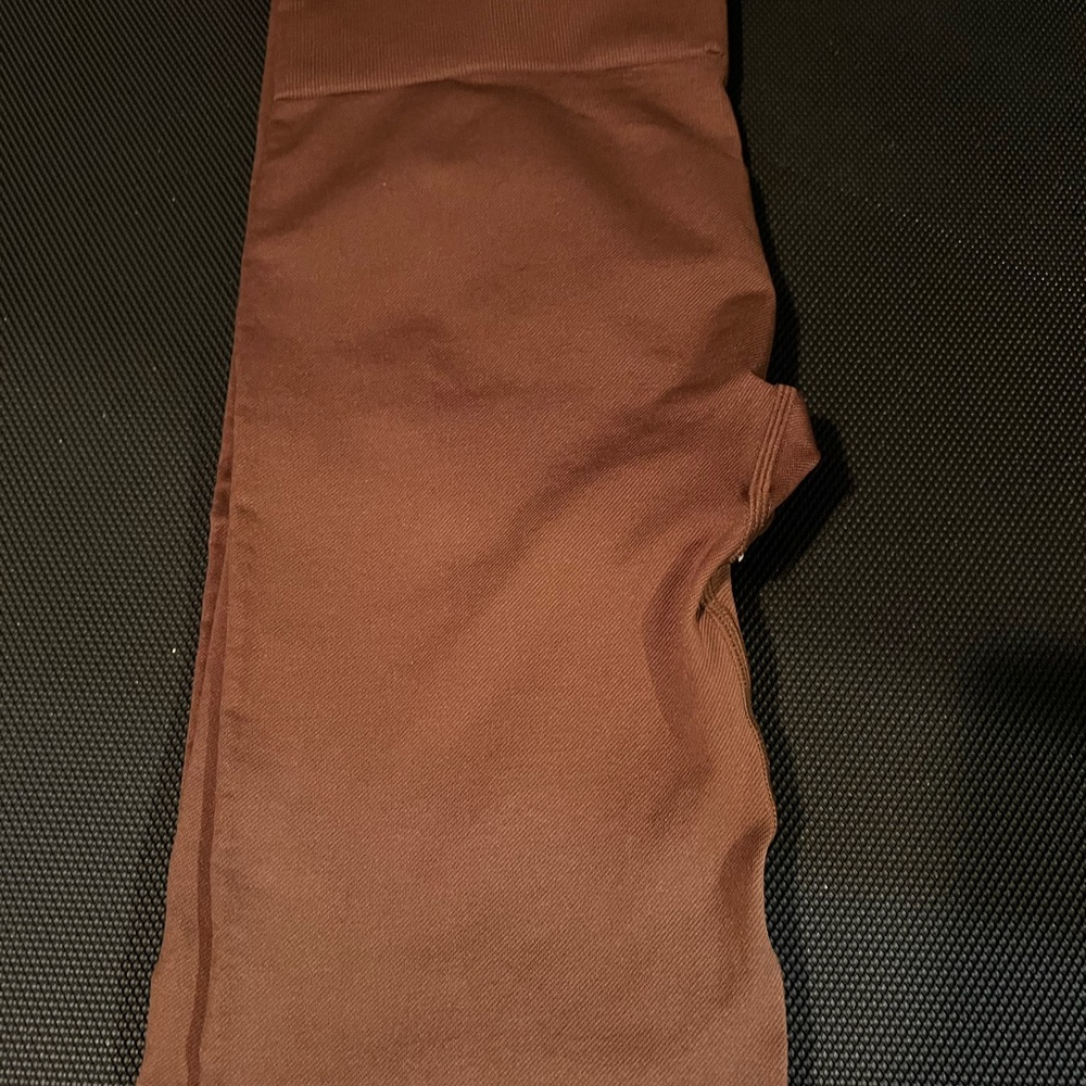 Brown Tummy Control Leggings